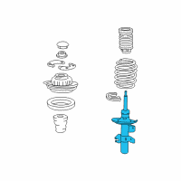 OEM Chrysler 200 *STRUT-FRONTSUSPENSION Diagram - 5272758AE