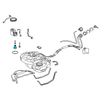 OEM Lexus CT200h Fuel Pump Diagram - 23220-47010