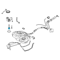 OEM 2012 Lexus CT200h Fuel Pump Diagram - 23220-47010