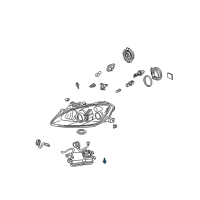 OEM 2012 Acura ZDX Bolt, Tapping (5X16) Diagram - 33110-S6M-003