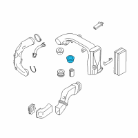 OEM 2017 BMW M240i Rubber Buffer Diagram - 13-71-7-603-399