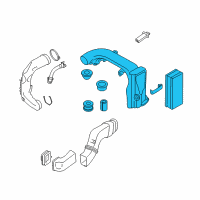 OEM 2017 BMW X5 Intake Silencer Diagram - 13-71-8-573-761