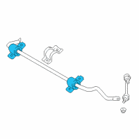 OEM Lexus GS450h Bush, Stabilizer, Rear Diagram - 48818-30260