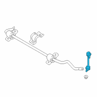 OEM Lexus IS350 Link Assy, Rear Stabilizer Diagram - 48830-30100