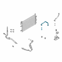 OEM 2012 Ford Edge Cooler Pipe Diagram - CT4Z-7A031-B