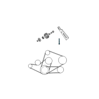 OEM Nissan Pathfinder Ring-Snap Diagram - 00922-5061A