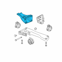 OEM BMW 325xi Engine Support Right Diagram - 22-11-6-770-050