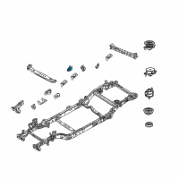 OEM 2018 Jeep Wrangler Bracket-Lower Control Arm Diagram - 68394640AA