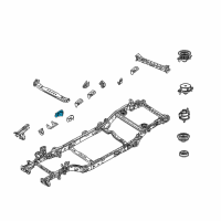 OEM 2022 Jeep Gladiator Bracket-Lower Control Arm Diagram - 68407983AA