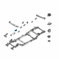 OEM 2019 Jeep Wrangler Bracket-Lower Control Arm Diagram - 68407983AA