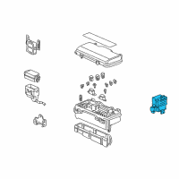 OEM 2000 Honda Insight EPS Unit Diagram - 39980-S3Y-003