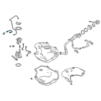 OEM 2022 Lexus UX250h Wire, Fuel Gage Diagram - 82412-76010