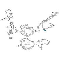 OEM 2020 Lexus UX250h Clamp, EVAPORATION V Diagram - 77197-76020