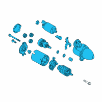 OEM Kia Forte REMAN Starter Diagram - 361002G200RU