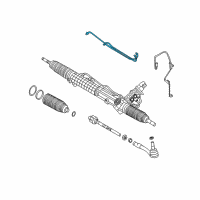 OEM BMW 760i Pipe Set Diagram - 32-13-6-761-057