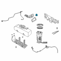 OEM Jeep Comanche Cap-Fuel Filler Diagram - 52006629