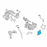 OEM 2021 Honda CR-V Gasket Comp B, T/C Diagram - 18234-59B-004