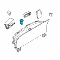 OEM 2020 Lincoln Aviator Power Switch Diagram - LC5Z-10B776-AA