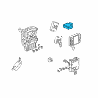 OEM 2007 Honda Odyssey Control Unit, Active Noise Diagram - 39200-SHJ-A01