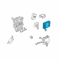 OEM Honda Acm Unit Diagram - 38700-SHJ-A61