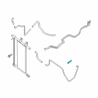 OEM 2015 Nissan NV3500 Hose-Oil Cooler Diagram - 21633-1PD0B