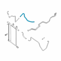 OEM 2016 Nissan NV2500 Hose-Oil Cooler To Engine Diagram - 21636-1PE0A