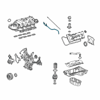 OEM 2016 Toyota Sequoia Guide Tube Diagram - 11452-0S011