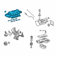 OEM 2016 Toyota Tundra Manifold Assembly, INTAK Diagram - 17120-0S021