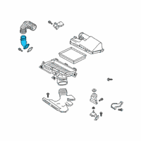 OEM 2022 Nissan Altima Tube-Air Inlet Diagram - 14460-5NA6B