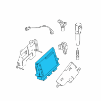 OEM 2007 Ford Focus PCM Diagram - 6S4Z-12A650-TB