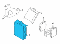 OEM 2022 Toyota GR86 Junction Block Diagram - SU003-10000