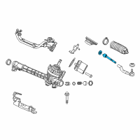 OEM Acura ILX End Set, Rack Diagram - 53010-TR0-A01