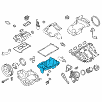 OEM 2016 BMW 328i xDrive Oil Pan Diagram - 11-13-7-601-942