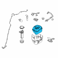 OEM 2016 Ford F-250 Super Duty Tank Assembly Diagram - BC3Z-5J250-M