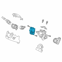 OEM 2017 Honda CR-V Sw.Comp., Steering Diagram - 35130-TLA-A01