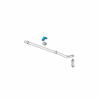 OEM 2004 Mercury Mountaineer Bushing Bracket Diagram - 1L2Z-5486-AA