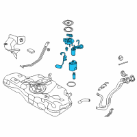 OEM 2014 Hyundai Elantra Complete-Fuel Pump Diagram - 31110-3X500