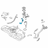 OEM 2014 Hyundai Elantra Coupe Fuel Pump Sender Assembly Diagram - 94460-2V000