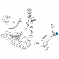 OEM Hyundai Elantra Packing-Fuel Filler Neck Diagram - 31048-0X000