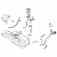 OEM 2010 Hyundai Tucson Packing-Fuel Filler Neck Diagram - 31048-0X000