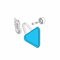 OEM Chrysler Belt-SERPENTINE Diagram - 4891519AE