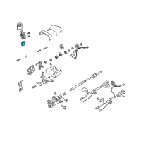 OEM 2005 Chevrolet SSR Switch, Ignition Key Alarm Diagram - 1999315