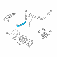 OEM 2021 Kia Forte Hose Assembly-Return Diagram - 254722B751