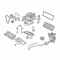 OEM Dodge Charger Indicator-Engine Oil Level Diagram - 4792872AC