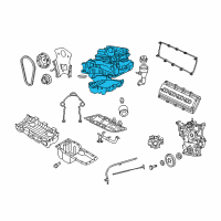 OEM Dodge Magnum Intake Manifold Diagram - 4591846AJ