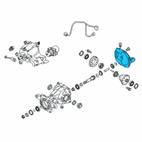 OEM Hyundai Cover-DIFF. Diagram - 53075-4G500