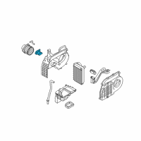 OEM 2012 Kia Sorento Resistor Assembly-Blower Diagram - 979071U000