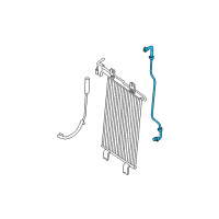 OEM 2005 Infiniti QX56 Hose-Oil Cooler Diagram - 21633-ZQ00A