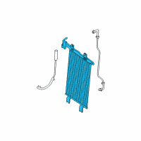 OEM 2013 Nissan Titan Cooler Assembly-Oil Diagram - 21606-9FD0A