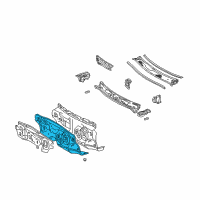 OEM Toyota Dash Panel Diagram - 55101-48130